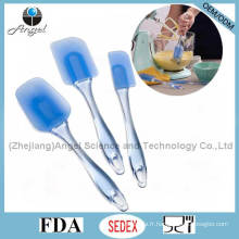 Hot Sale 3PC Silicone Kitchen Utensil: Spoon, Spatula et Scraper Ss08